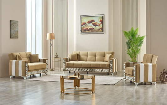 Brown Versace Sofa